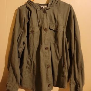 Maurice plus size Army Style Jacket